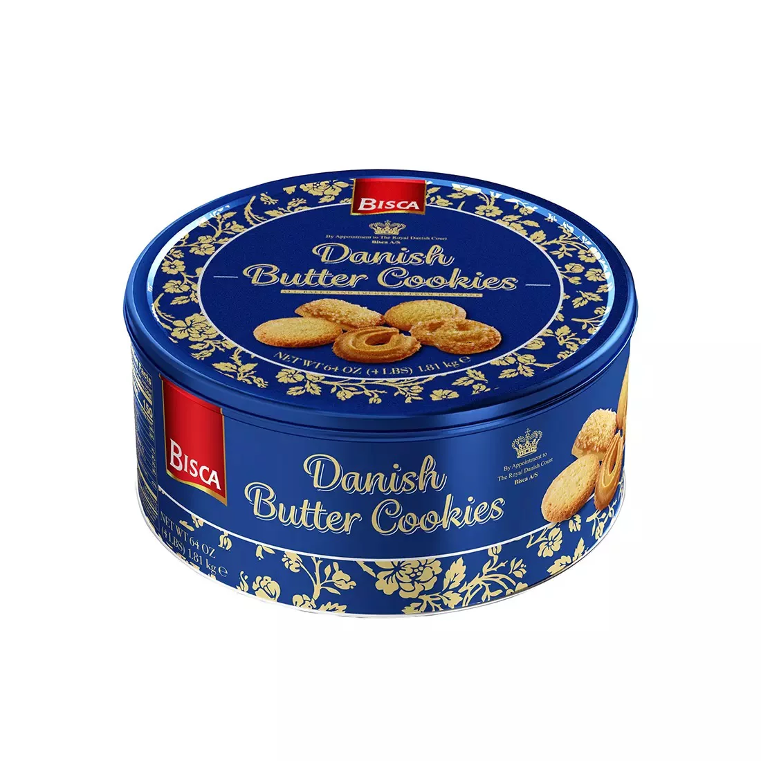 JACOBSENS DANISH BUTTER COOKIE TIN PS 454G 52468