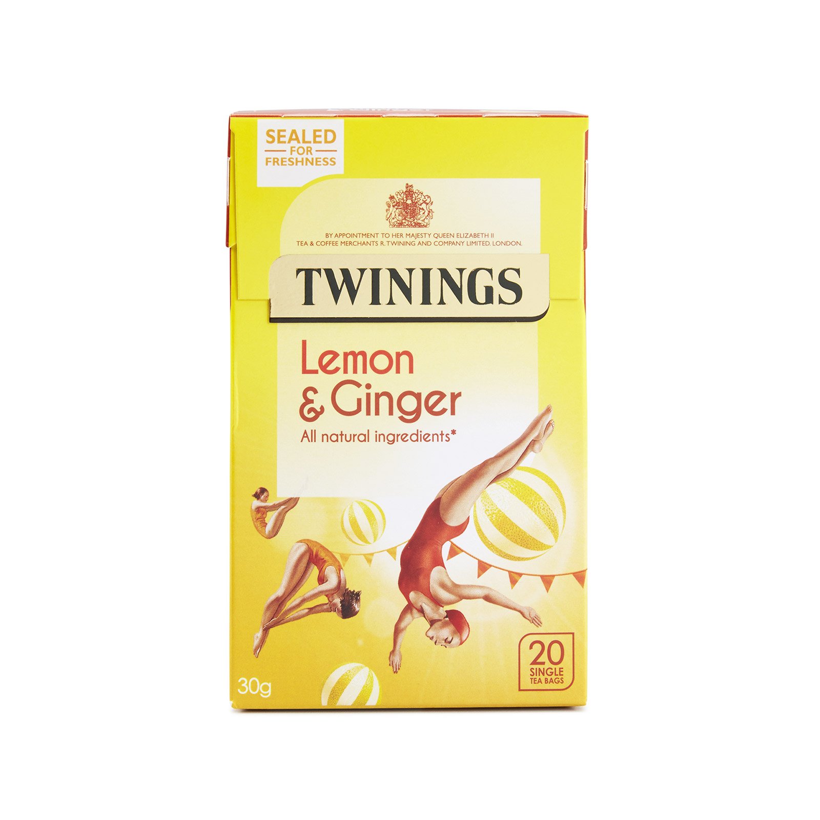 TWININGS INFUSION LEMON & GINGER 54008