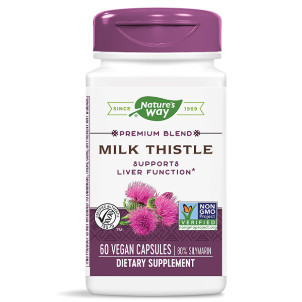 NATURE'S WAY MILK THISTLE* 60VEGAN CAPSULES 55943
