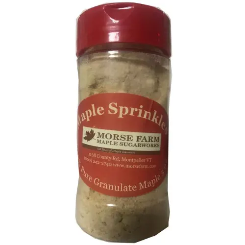 Morse Farm Maple Sprinkles Shaker 5oz 100% Pure Granulate Maple 52856