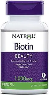 NATROL BIOTIN 1000MCG*100TABLETS 55413