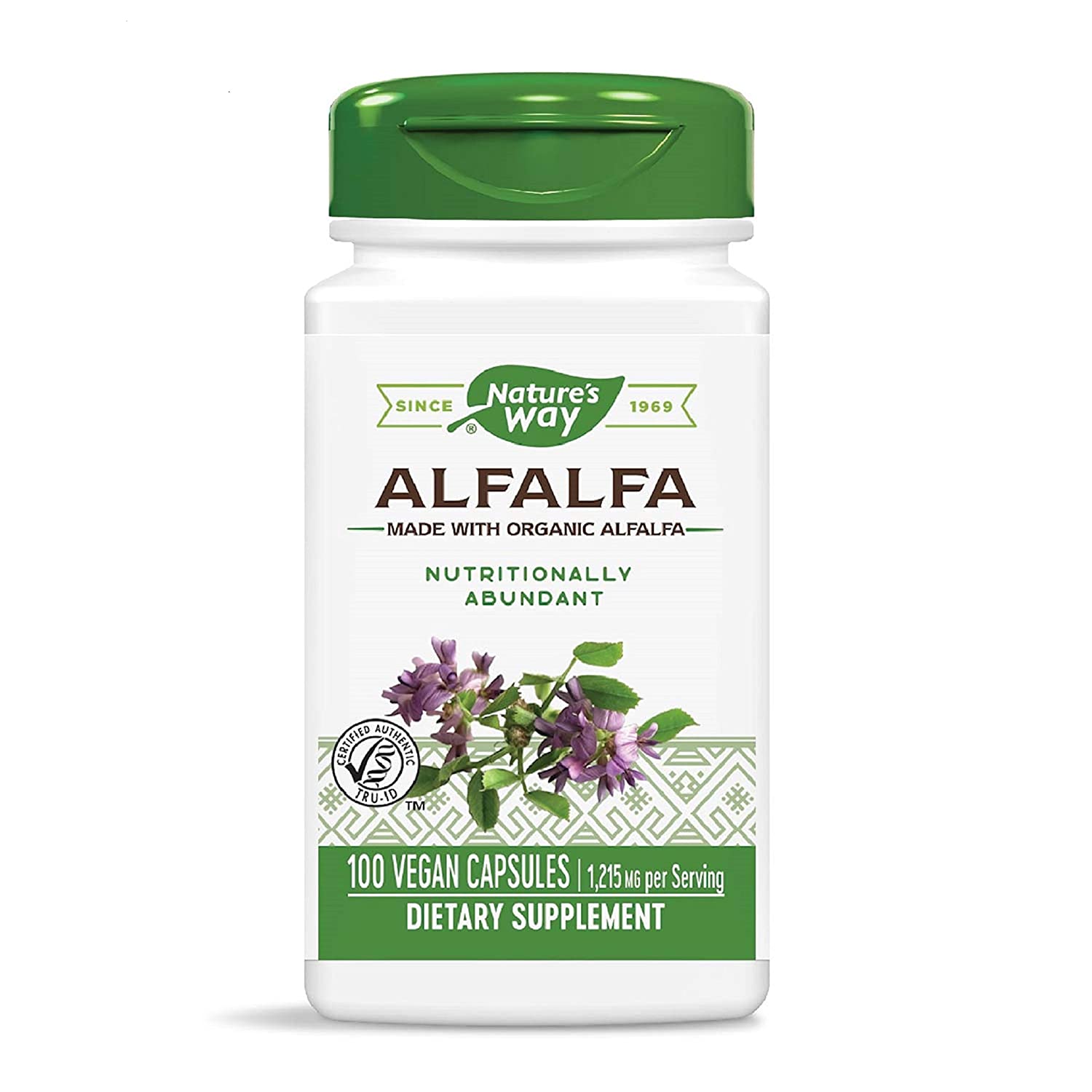 NATURE'S WAY ALFALFA 405MG*100VEGANCAPS 55980