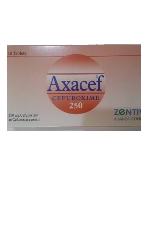 AXACEF CEFUROXIME 250MG X10TAB 35408