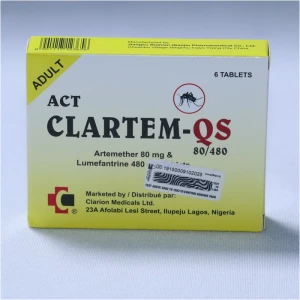 ACT CLARTEM-QS 80/480*6 TABLETS 61514