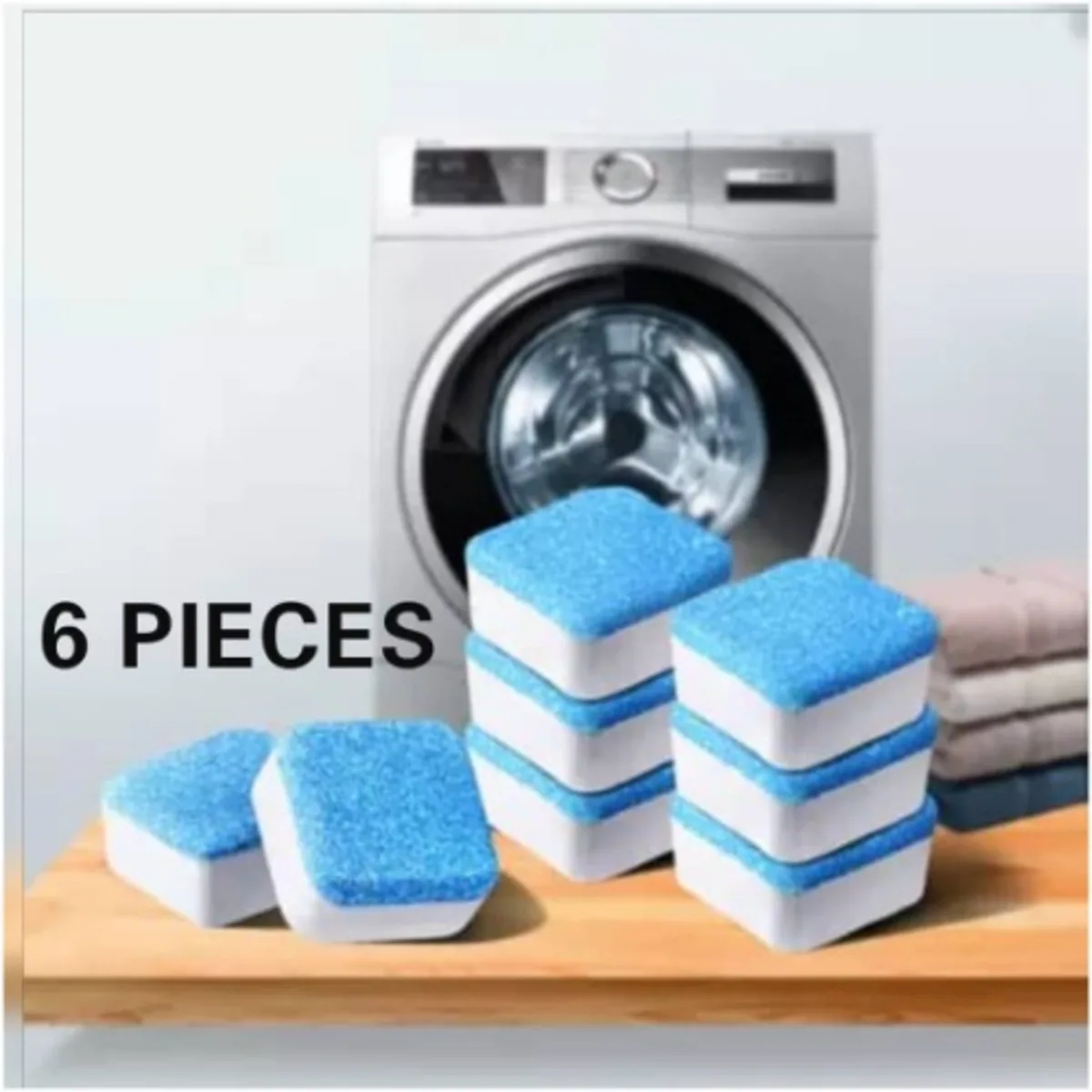 Washing Machine Cleaner Tablets - 6Pcs