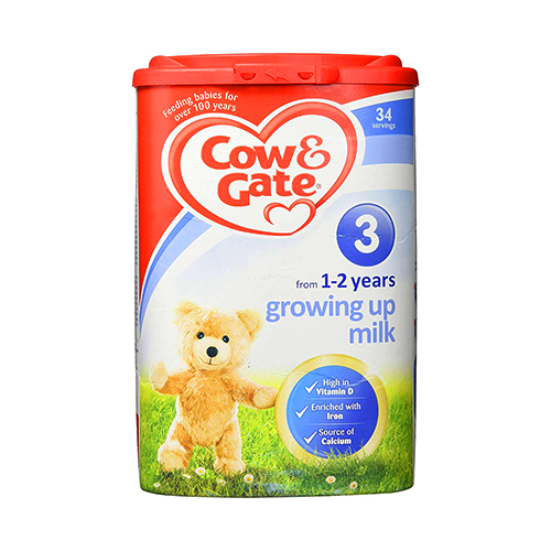 COW & GATE GROWING UP MILK 1-2YRS 800G 63182
