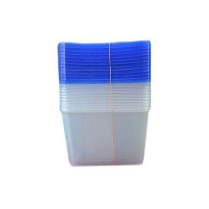 Transparent Disposable Take Away Plate - 50 Pieces 54092