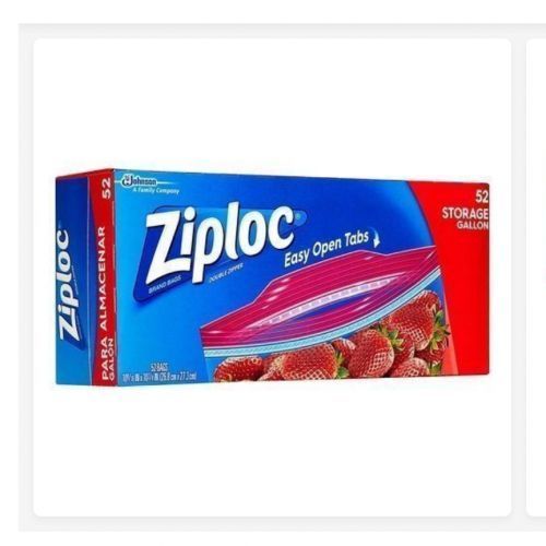 Ziploc Gallon Storage Bags For Food 53965