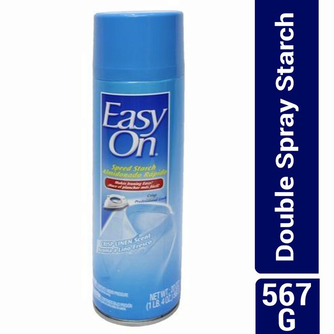 Easy On Double Spray Starch With Crisp Linen Scent - 567g (x 2) 37014