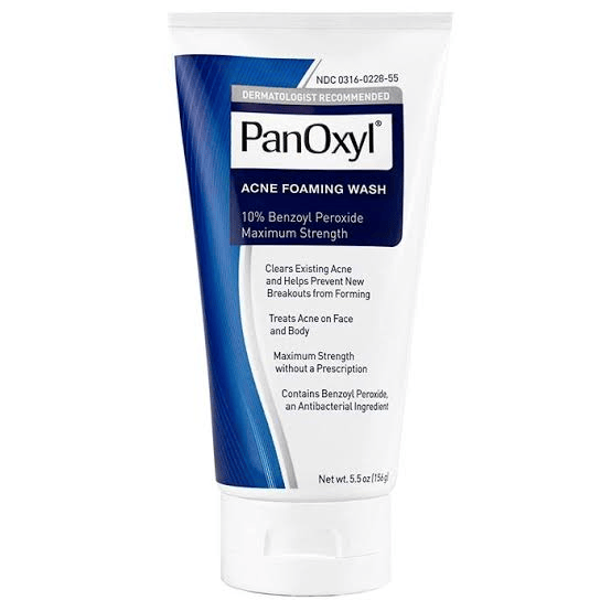 PanOxyl Acne Foaming Wash 10% 156g