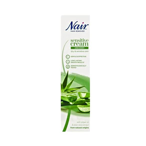 NAIR SENSITIVE CREAM LEG & BODY HAIR BODY REMOVER 63700