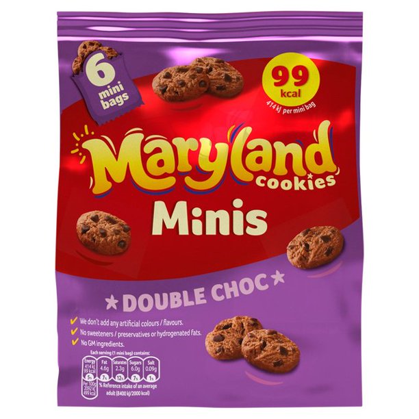 MARYLAND CHOCOLATE MINI COOKIES 118.8G 49760