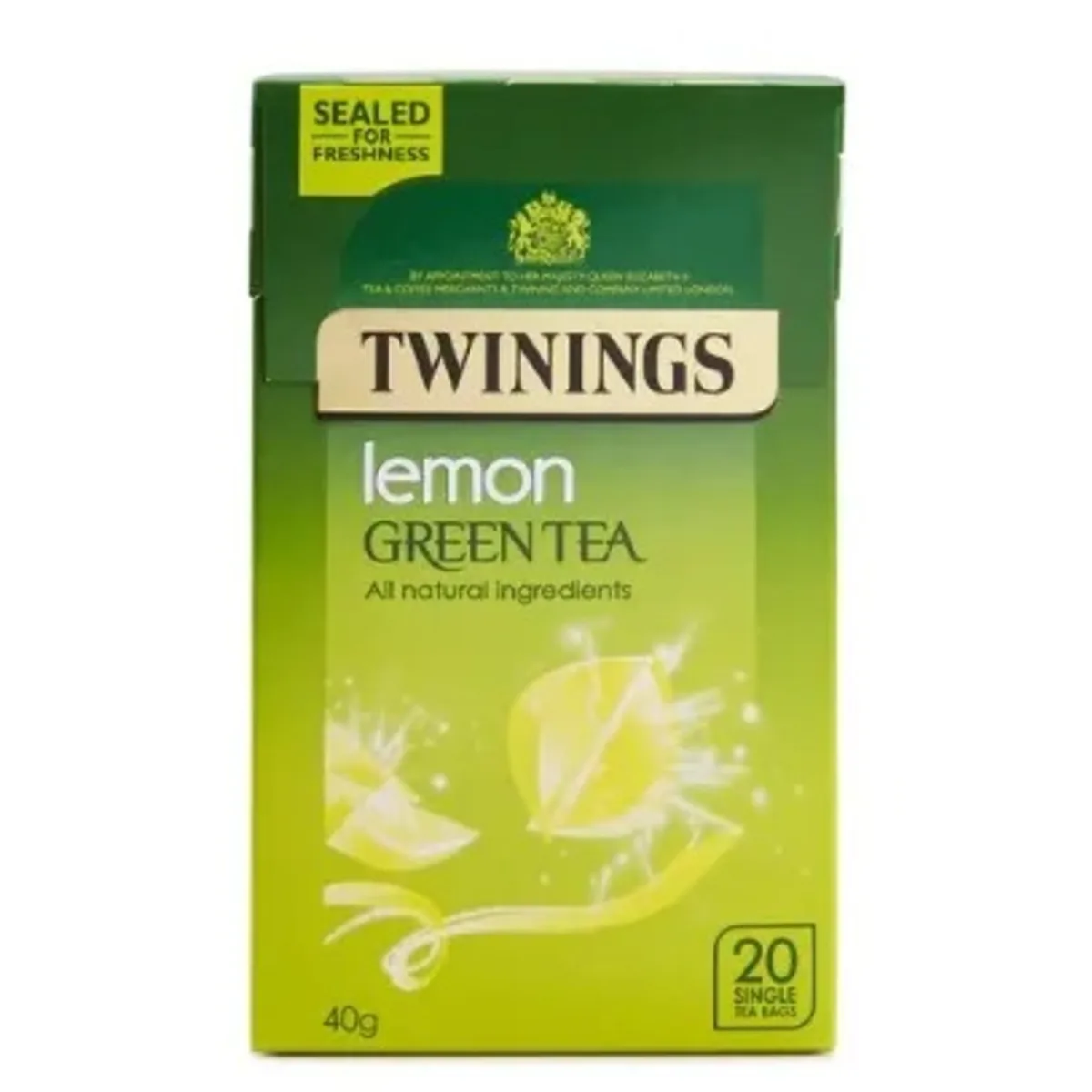 TWININGS GREEN & LEMON TEABAGS 53388