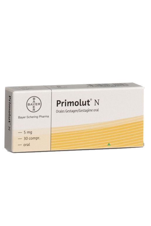 PRIMOLUT N TABS 5MG X 30 {PACK} 56025