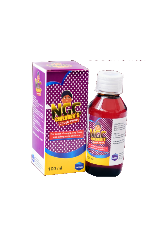NGC CHILDREN'S COUGH SYRUP 100ML 36235