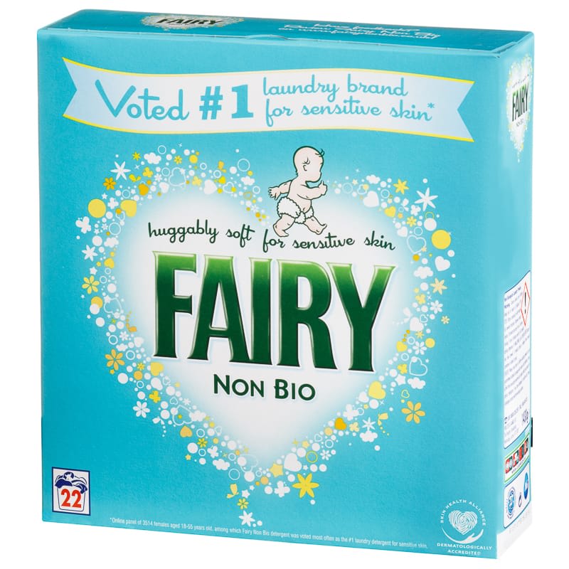 Fairy Non Bio Washing Detergent Soap For Sensitive Skin - 22washes 53292