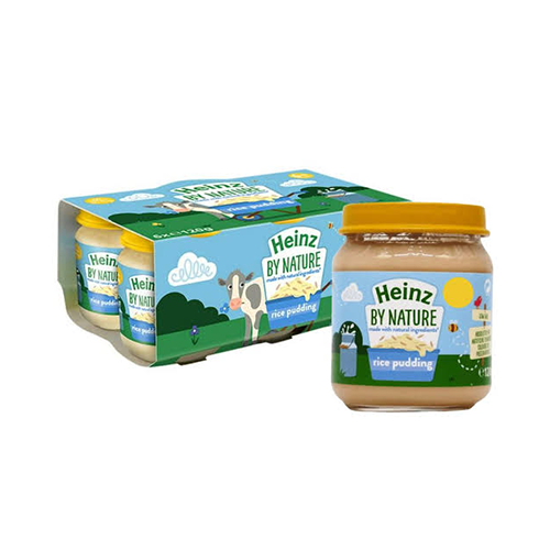 HEINZ RICE PUDDING JARS 120G 63488