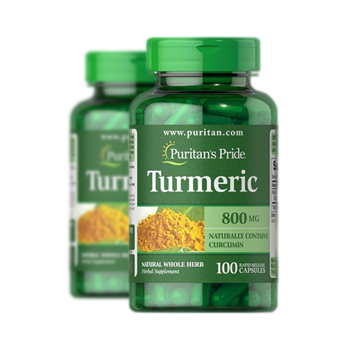 PURITAN'S PRIDE TURMERIC 800MG *100 CAPSULES 61786