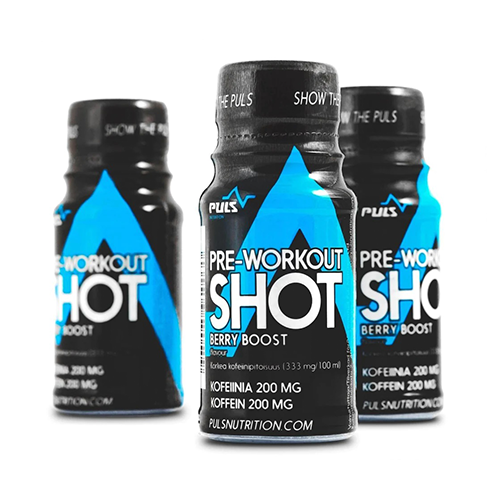 PULS PRE-WORKOUT SHOT BERRY BOOST 60ML 64768
