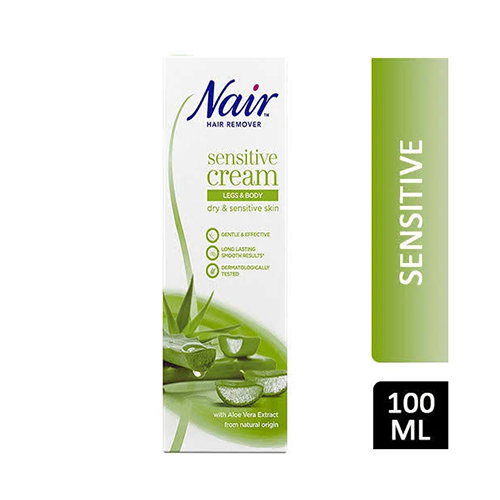 NAIR SENSITIVE CREAM LEG & BODY HAIR BODY REMOVER 63699