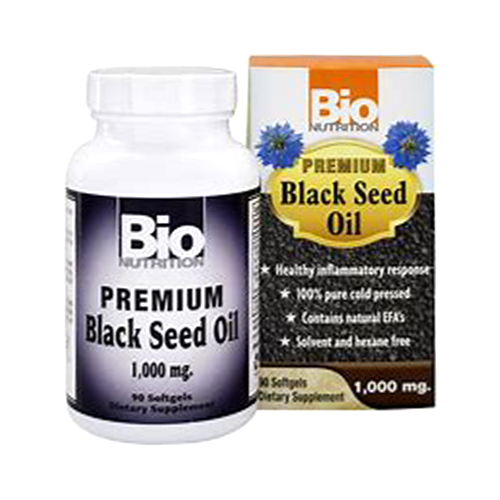 BIO NUTRITION PREMIUM BLACK SEED OIL 1000MG*90 SOFTGELS 61706