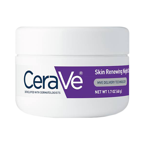 CeraVe Skin Renewing Night Cream With Hyaluronic Acid And Niacinamide