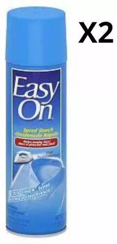 Easy On Double Spray Starch With Crisp Linen Scent - 567g (x 2) 37009