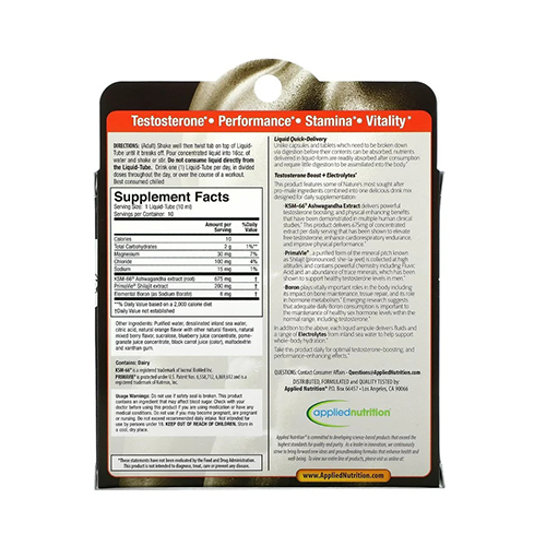 APPLIED NUTRITION TESTOSTERONE UP*10LIQUID 63442
