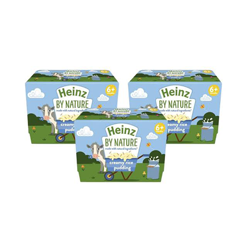 HEINZ RICE PUDDING JARS 120G 63490