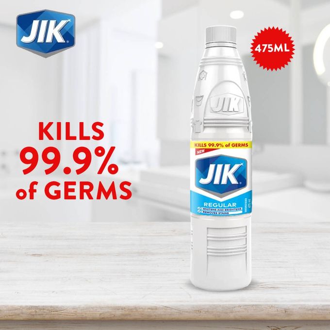 Jik Bleach (Stain Remover & Germ Killer) - 475ml - Pack Of 3 49349