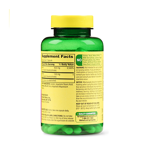 SPRING VALLEY NIACIN 500MG*120CAPS 62945