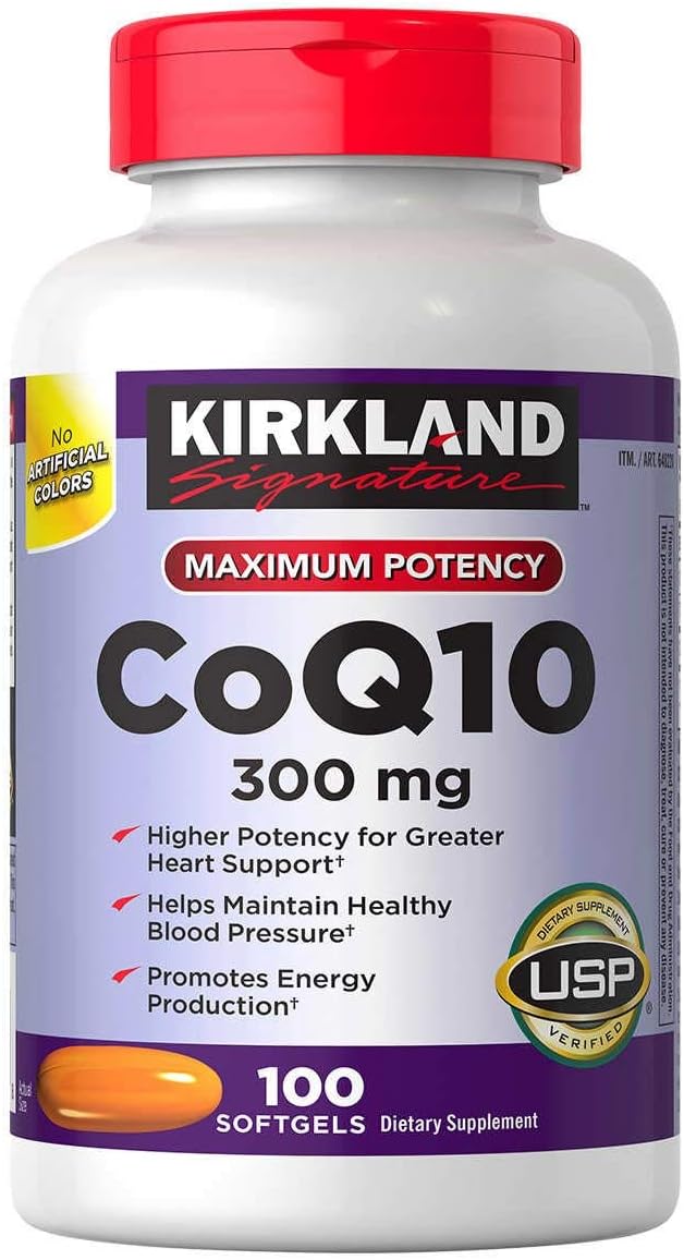 KIRKLAND COQ10 300MG*100SOFTGEL 55281