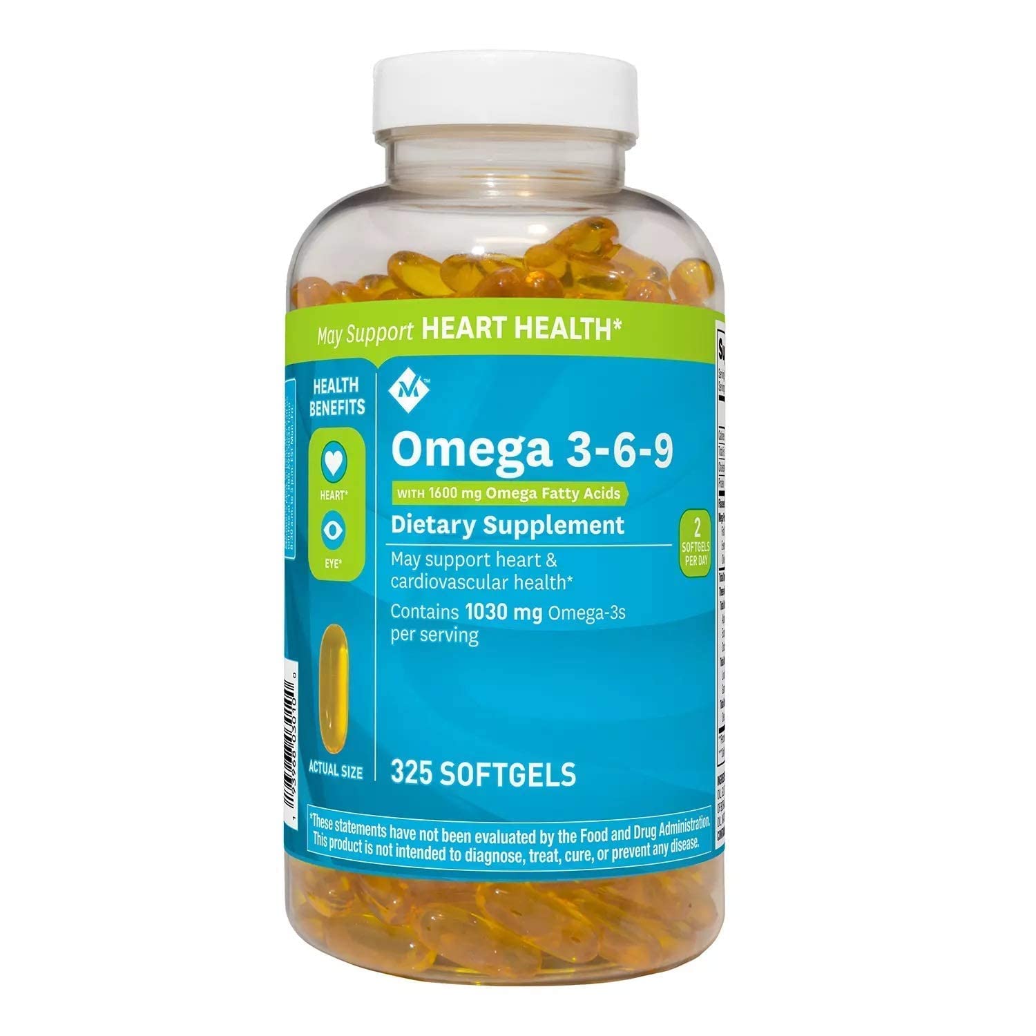 MEMBER'S MARK OMEGA 3.6.9*325SOFTGELS 55801