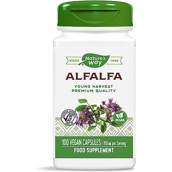 NATURE'S WAY ALFALFA 405MG*100VEGANCAPS 55979