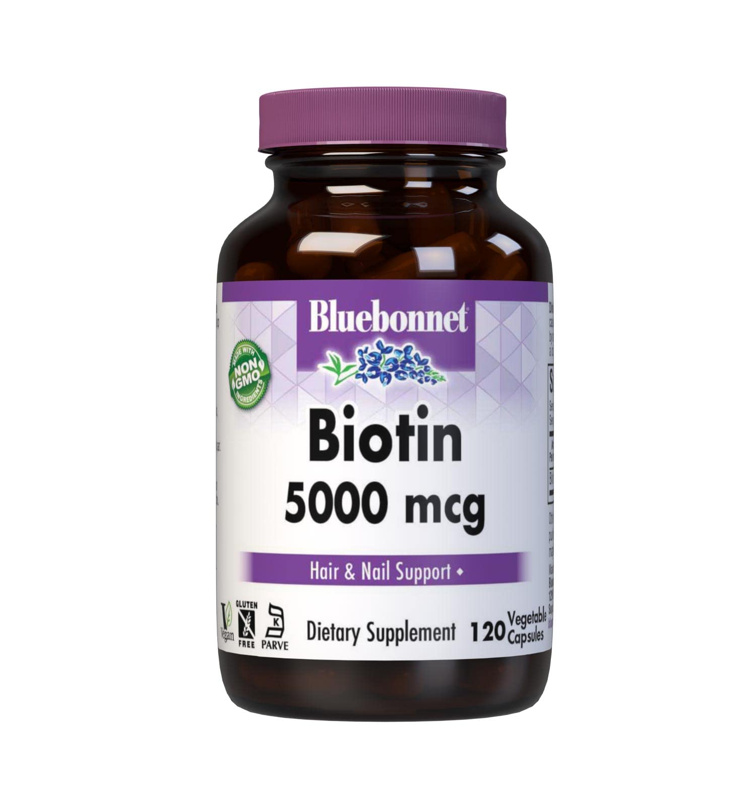 BLUEBONNET BIOTIN 5000MCG*120CAPSULES 55707