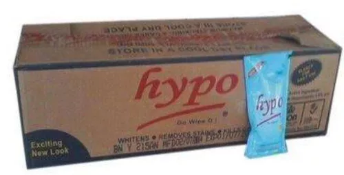Hypo Sachets Bleach- 75ml X 77. 50672