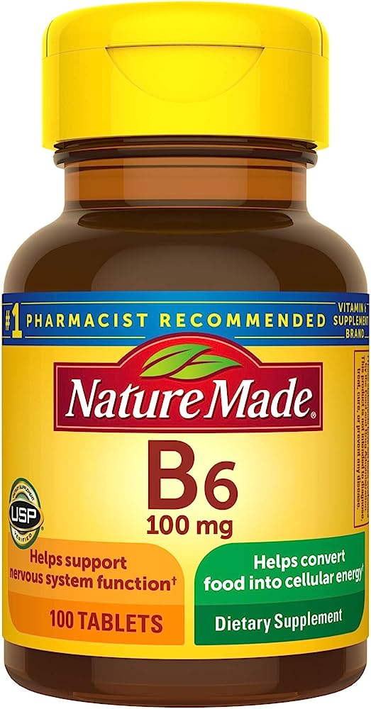 NATURE MADE B6 100MG*100TABLETS 55891