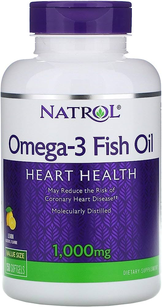 NATROL OMEGA-3 FISH OIL 1000MG*150SOFTGELS 55845