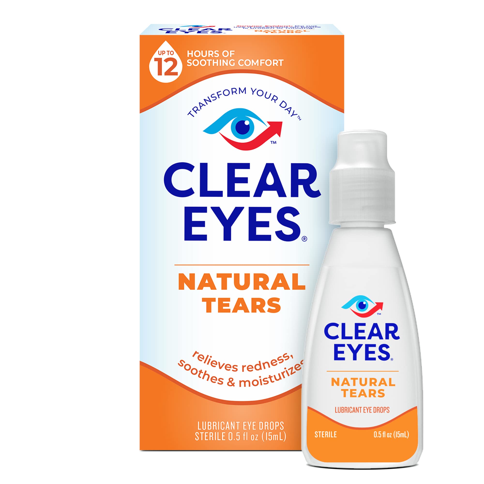 CLEAR EYES NATURAL TEARS EYE DROP 15ML