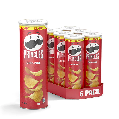 PRINGLES ORIGINAL PMP 165g 51112