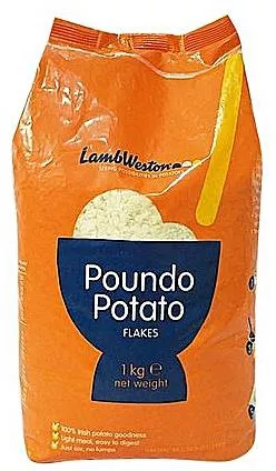 Lamb Weston Poundo Potato Flakes 1Kg (2pcs) 50054