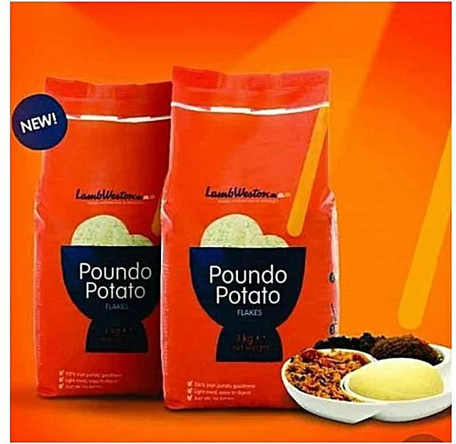 Lamb Weston Poundo Potato Flakes 1Kg (2pcs) 50050