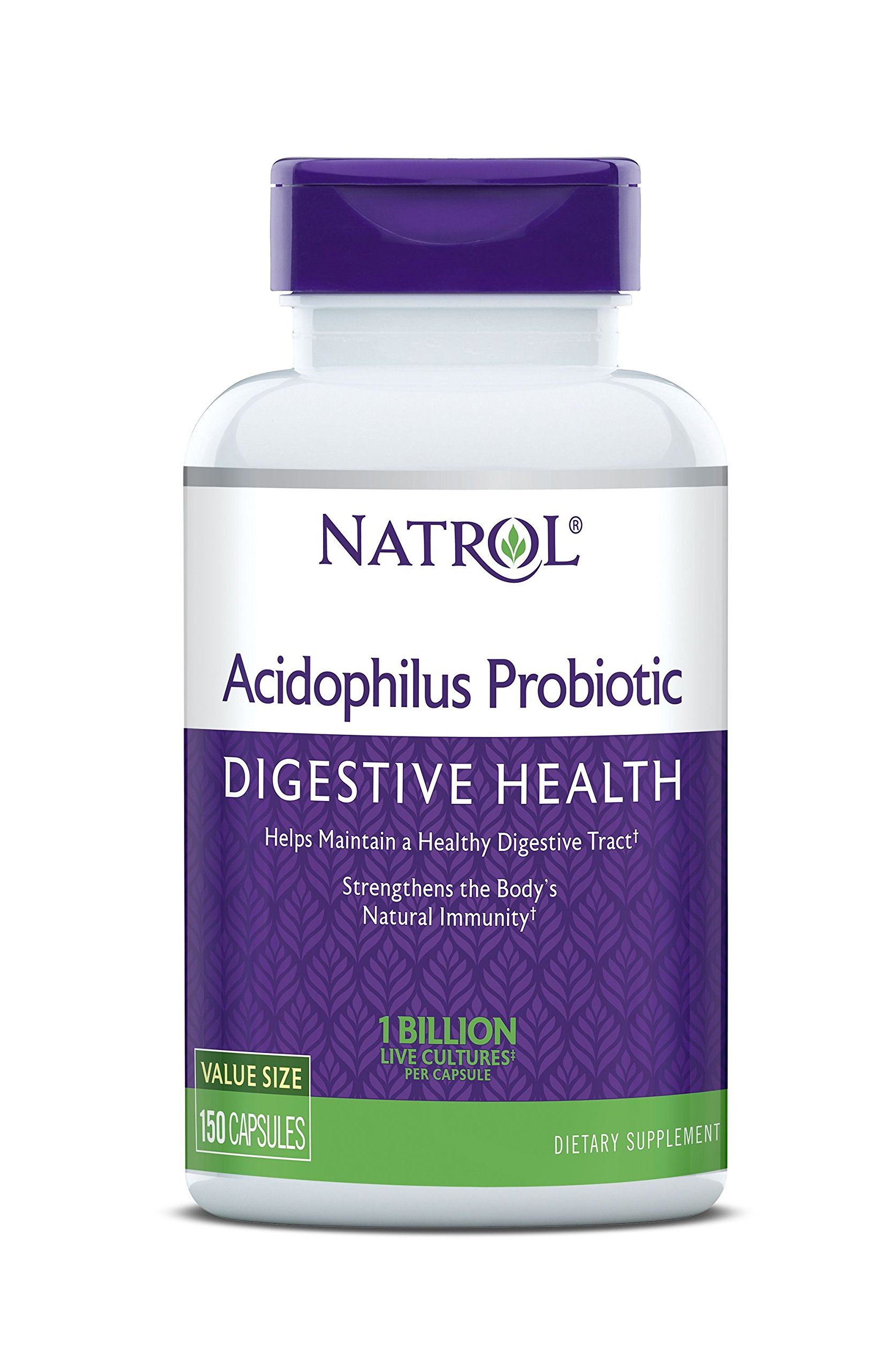 NATROL ACIDOPHILUS PROBIOTIC 1BILLION *150CAPSULES 55283