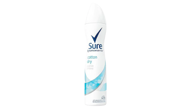 SURE WOMEN ANTI PERSPIRANT COTTON