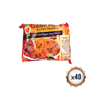 Golden Penny Goat Meat Pepper Soup Noodles 70g x40 50012