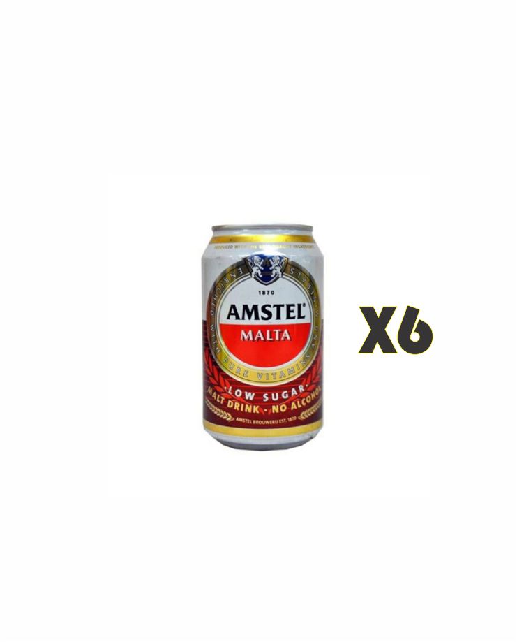 Amstel MALTA CAN 33CL X 6 36943