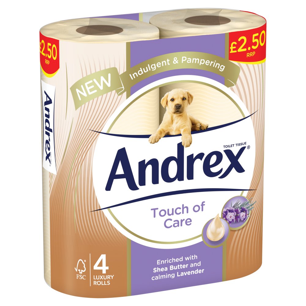 ANDREX TOUCH OF CARE 4'S 36712