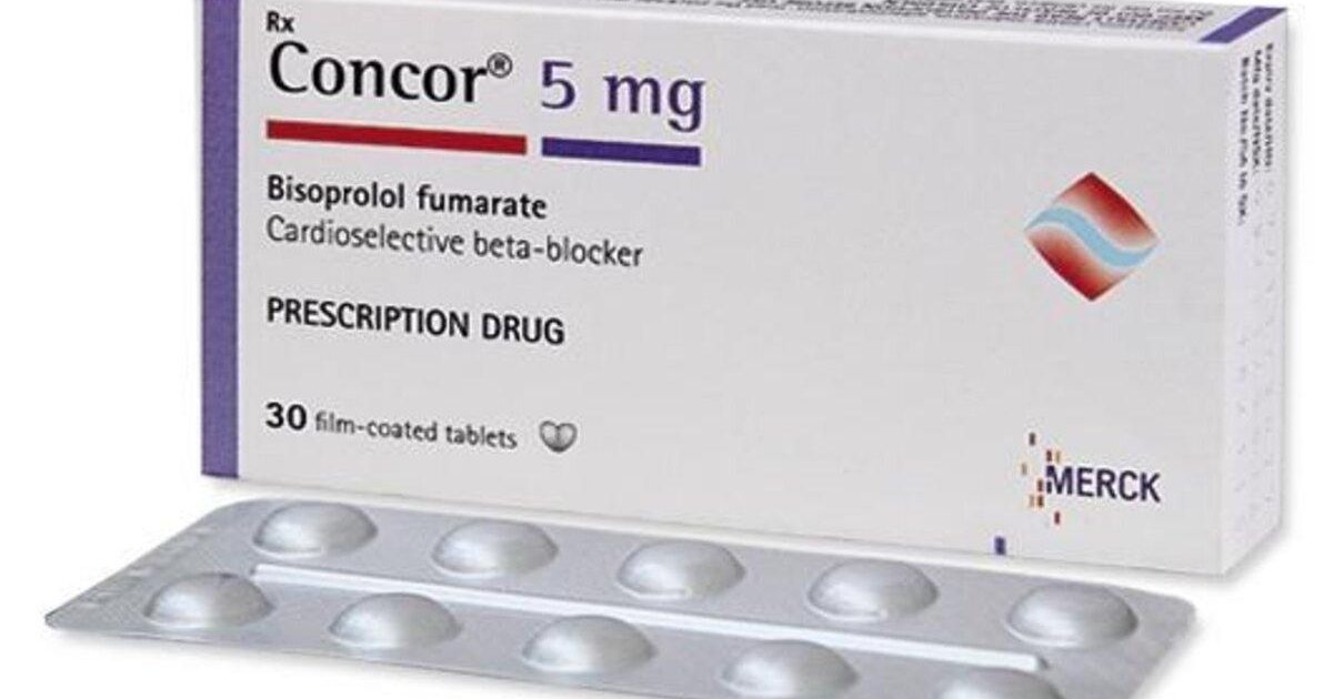 BISOPROLOL FUMARATE 5MG *30 TABLETS (CONCOR) 60770