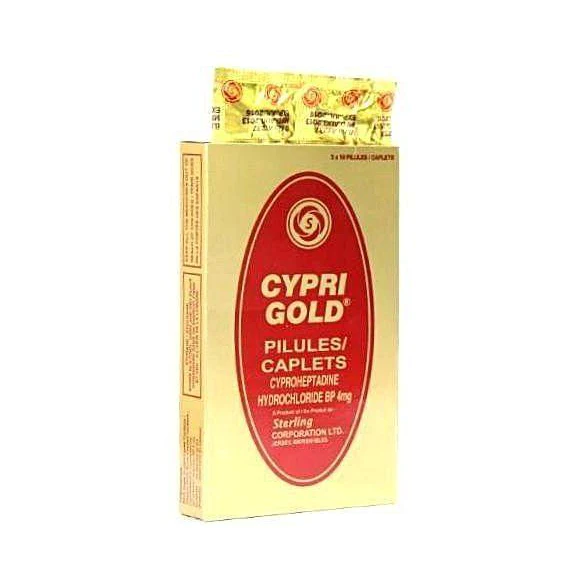 CYPRI-GOLD CAPLETS 3X 10 CAPLET 36116