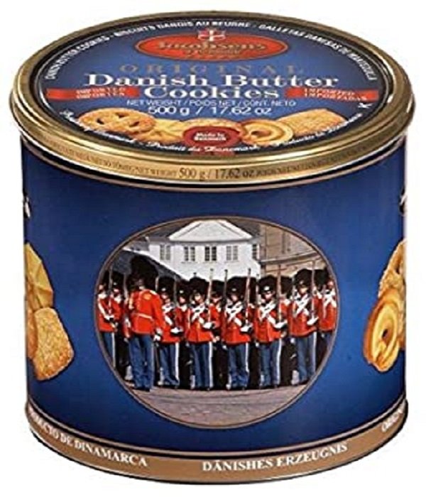 JACOBSENS DANISH BUTTER COOKIE TIN PS 454G 52462